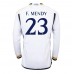 Günstige Real Madrid Ferland Mendy #23 Heim Fussballtrikot 2023-24 Langarm